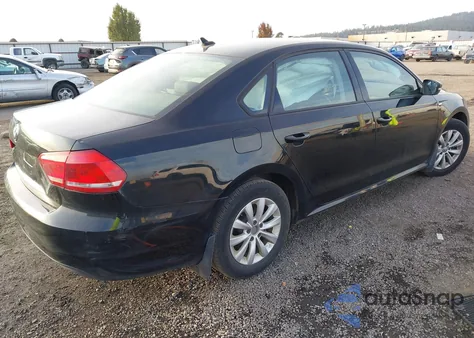2014 Volkswagen Passat 2.5L Wolfsburg Edition из США, поврежденный, VIN 1VWAP7A39EC022860